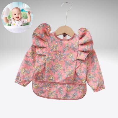 Bavoir manche longue imperméable | BébéProtect