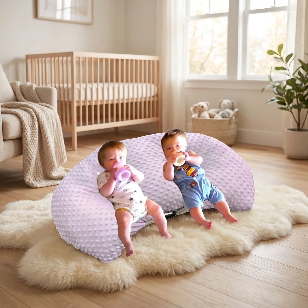 Coussin d allaitement jumeaux bébés calmes