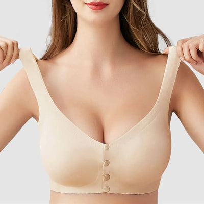 Soutien gorge d'allaitement beige