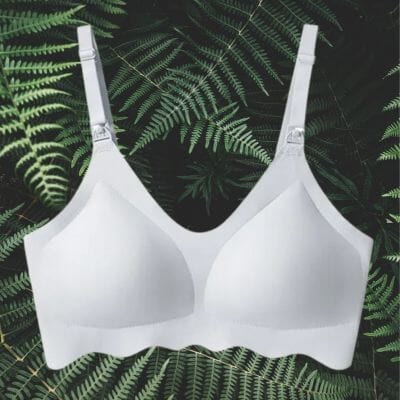 Soutien-gorge d'allaitement blanc