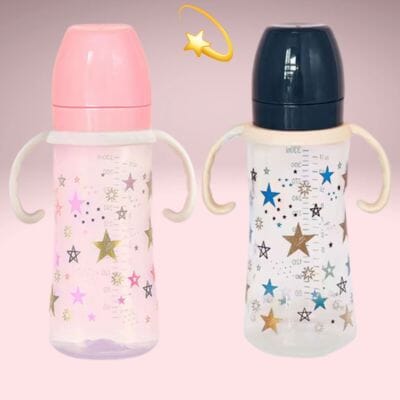 Biberon-résistant-aux-chutes-Bleu-Rose