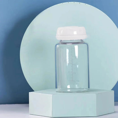 Bouteille stockage lait maternel plastique blanc
