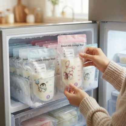 Conservation parfaite avec le sachet conserver lait maternel