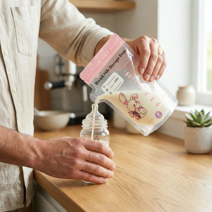 Conservation parfaite avec le sachet conserver lait maternel