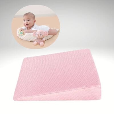 Coussin-d-allaitement-anti-reflux- rose