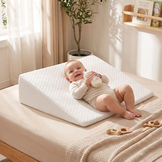 Coussin d'allaitement anti reflux ergonomique