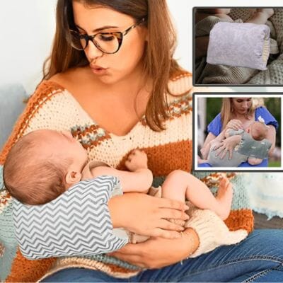 Coussin-d-allaitement-maman-parle-au-bébé