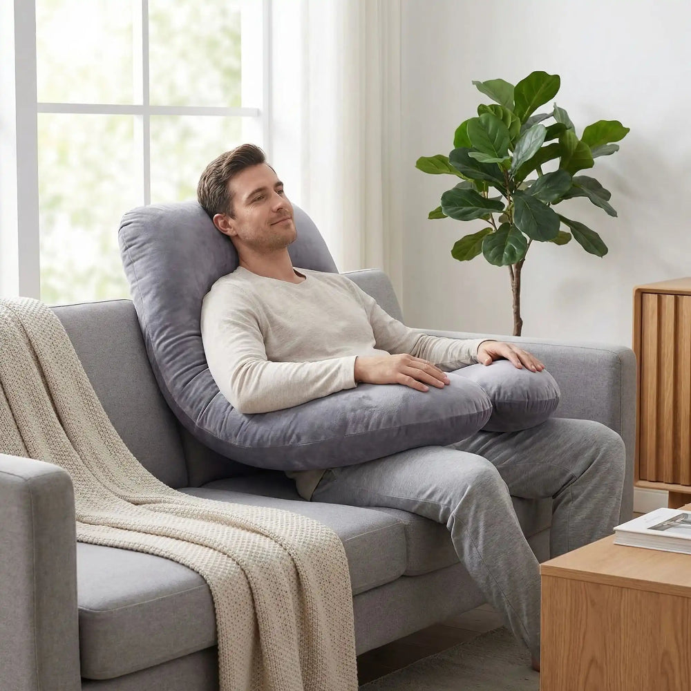 Coussin grossesse Coussin de relaxation apres une longue journee