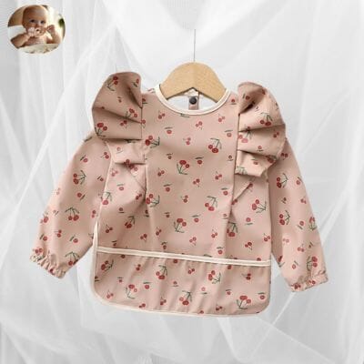 Bavoir manche longue imperméable | BébéProtect