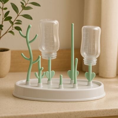 Egouttoir biberon vert