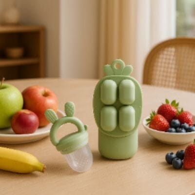 Grignoteuse-Bébé-SecuriTaste-vert