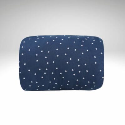 Petit-coussin-d-allaitement-bleu foncé