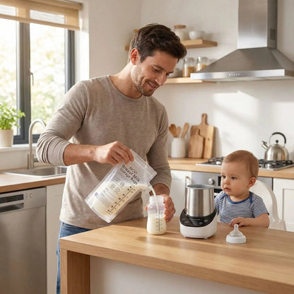 Sac conservation lait maternel sans BPA