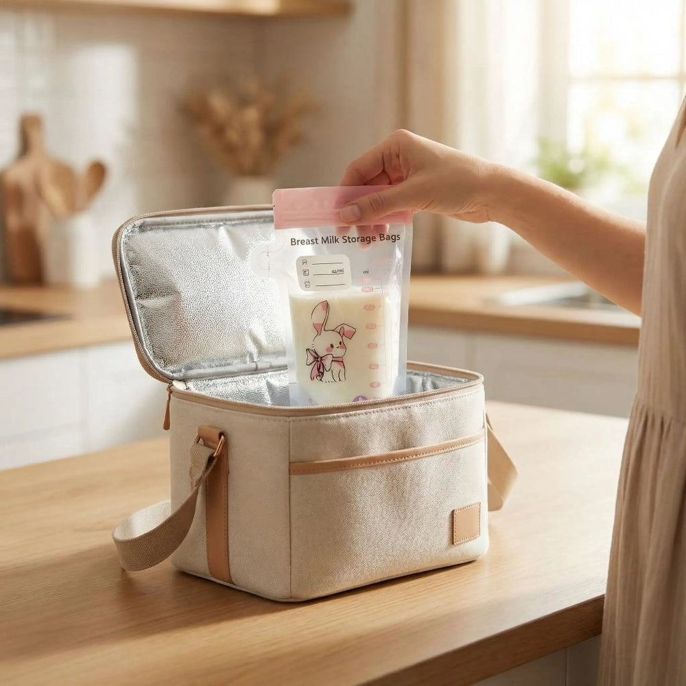 Sachet conserver lait maternel Étanchéité renforcée qui résiste à la congélation