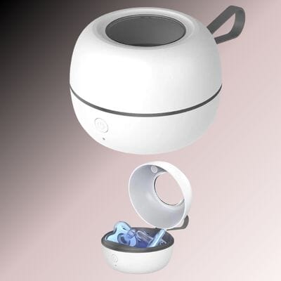 Stérilisateur portable pour tétine UV Autonomie exceptionnelle de 270 minute
