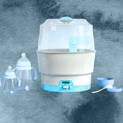 Sterilisateur biberon desinfection complete en 8 minutes