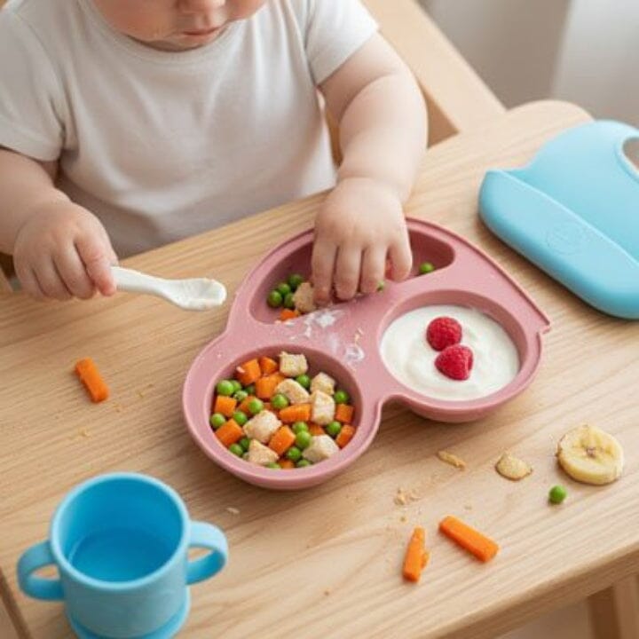 Assiette bébé compatible lave-vaisselle: