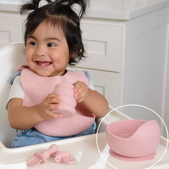 Assiette bebe profondeur adaptée pour faciliter la prise en main 