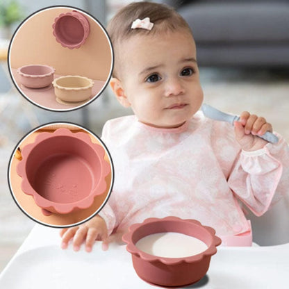 Assiette bebe silicone sans danger