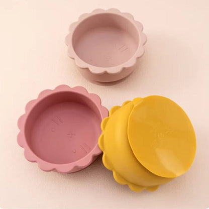 Assiette bebe silicone stimule l'éveil visuel
