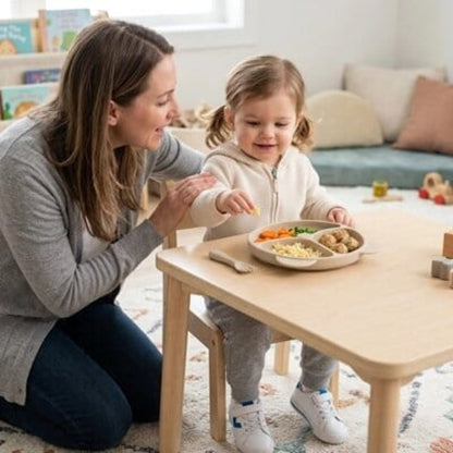 Assiette bebe ventouse garantit une sécurité alimentaire