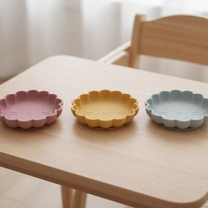 Assiette silicone bebe compatible lave-vaisselle