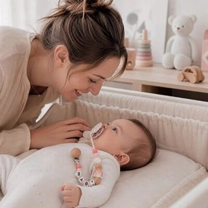 Attache tetine personnalisable cadeau naissance