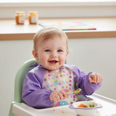 Bavoir bébé repas sans stress