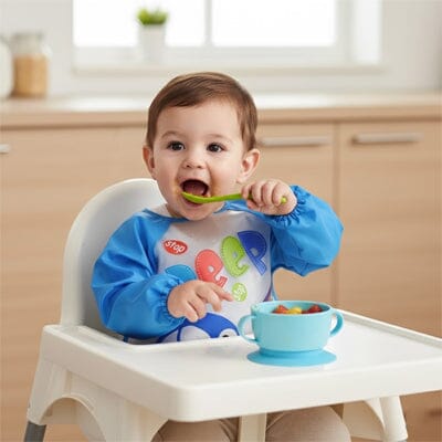 Bavoir bébé protection maximale