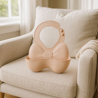 Bavoir silicone | Anti-débordement