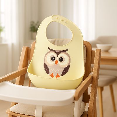 Bavoir silicone | Repas sans tache