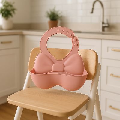 Bavoir silicone | Anti-débordement