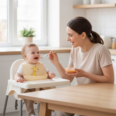 Bavoir silicone Tigre