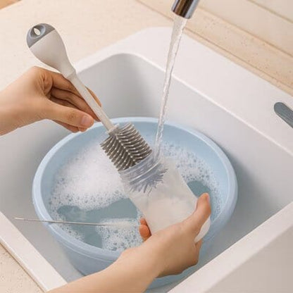 Brosse biberon tête de nettoyage cylindrique