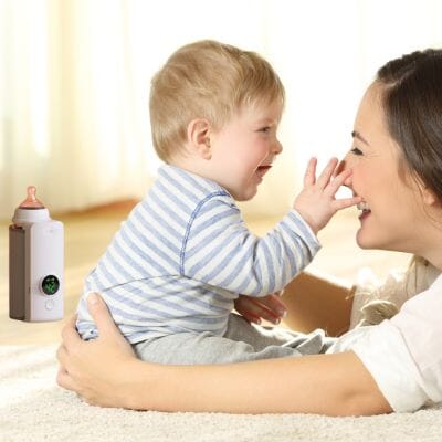 Chauffe-biberon-pratique