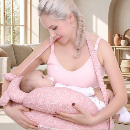 Coussin-d'allaitement avec sangle