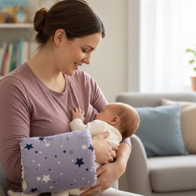 Coussin d'allaitement un maintien optimal du nourrisson