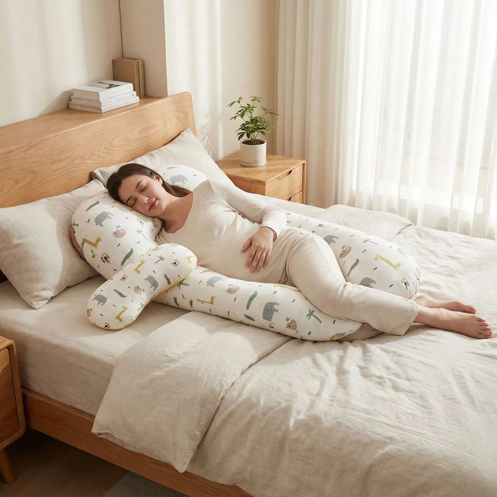 Coussin de grossesse dors paisiblement