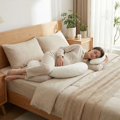 Coussin de grossesse pour dormir ergonomique