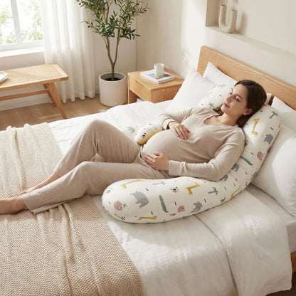 Coussin de grossesse soulage le dos