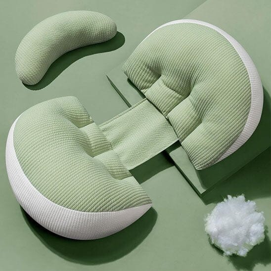 Coussin de grossesse vert menthe
