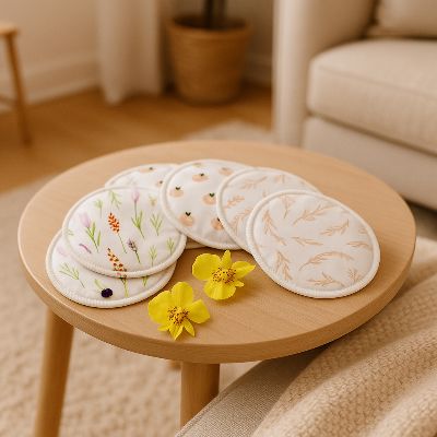 Coussinet d Allaitement Lavable┃Discret