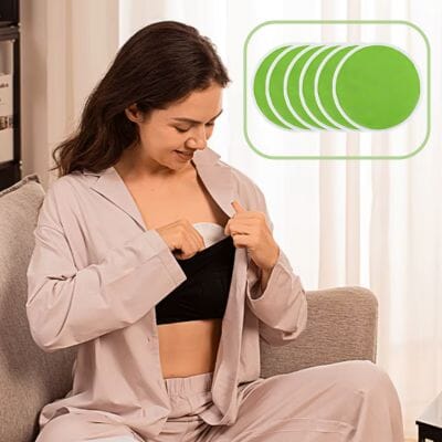 Coussinets-d-allaitement-vert