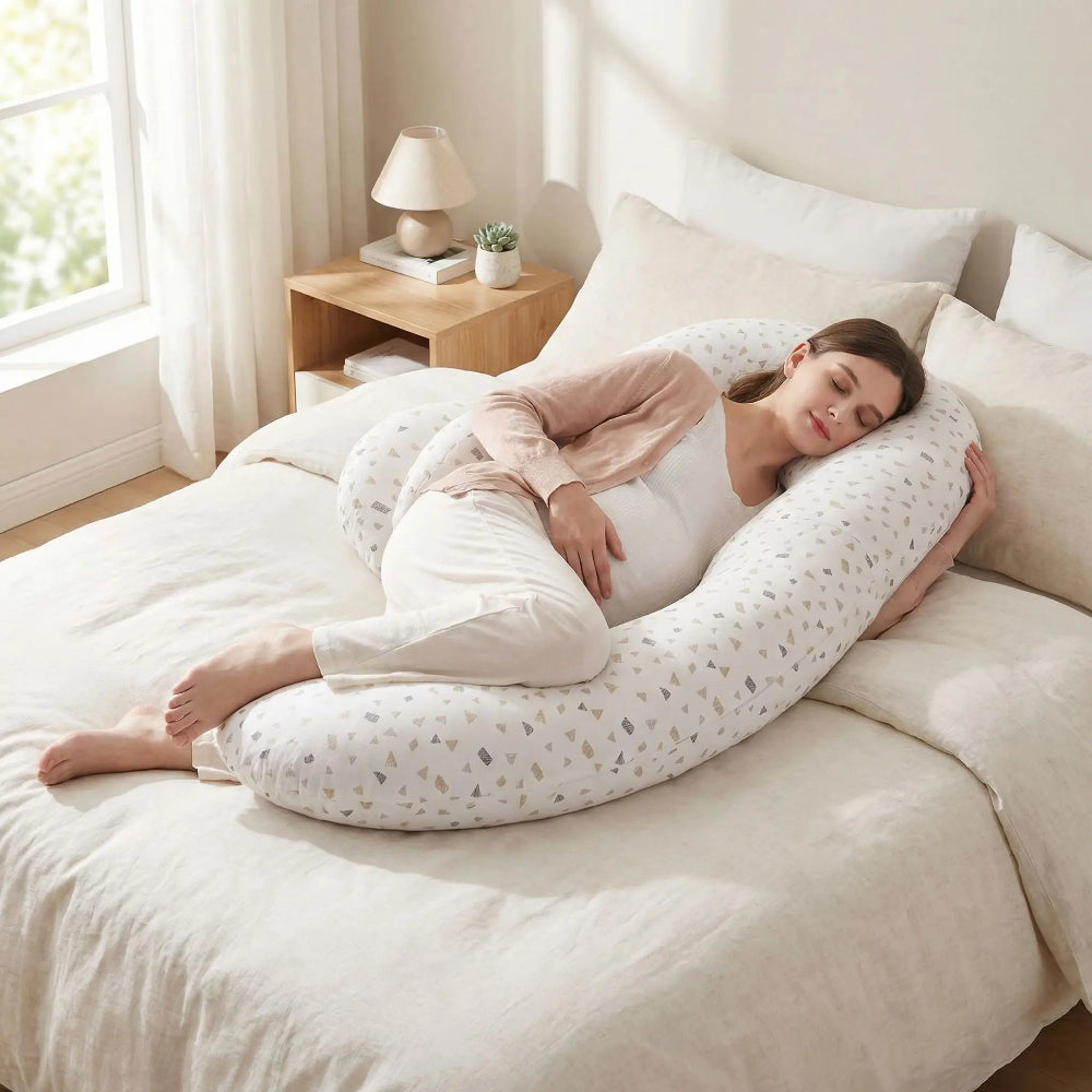 Coussins grossesse finis les inconforts durant nuit et jour