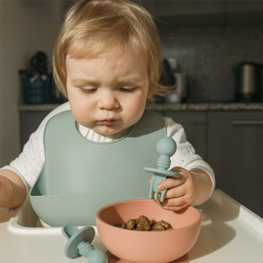 Couvert bebe apprentissage de l'autonomie 