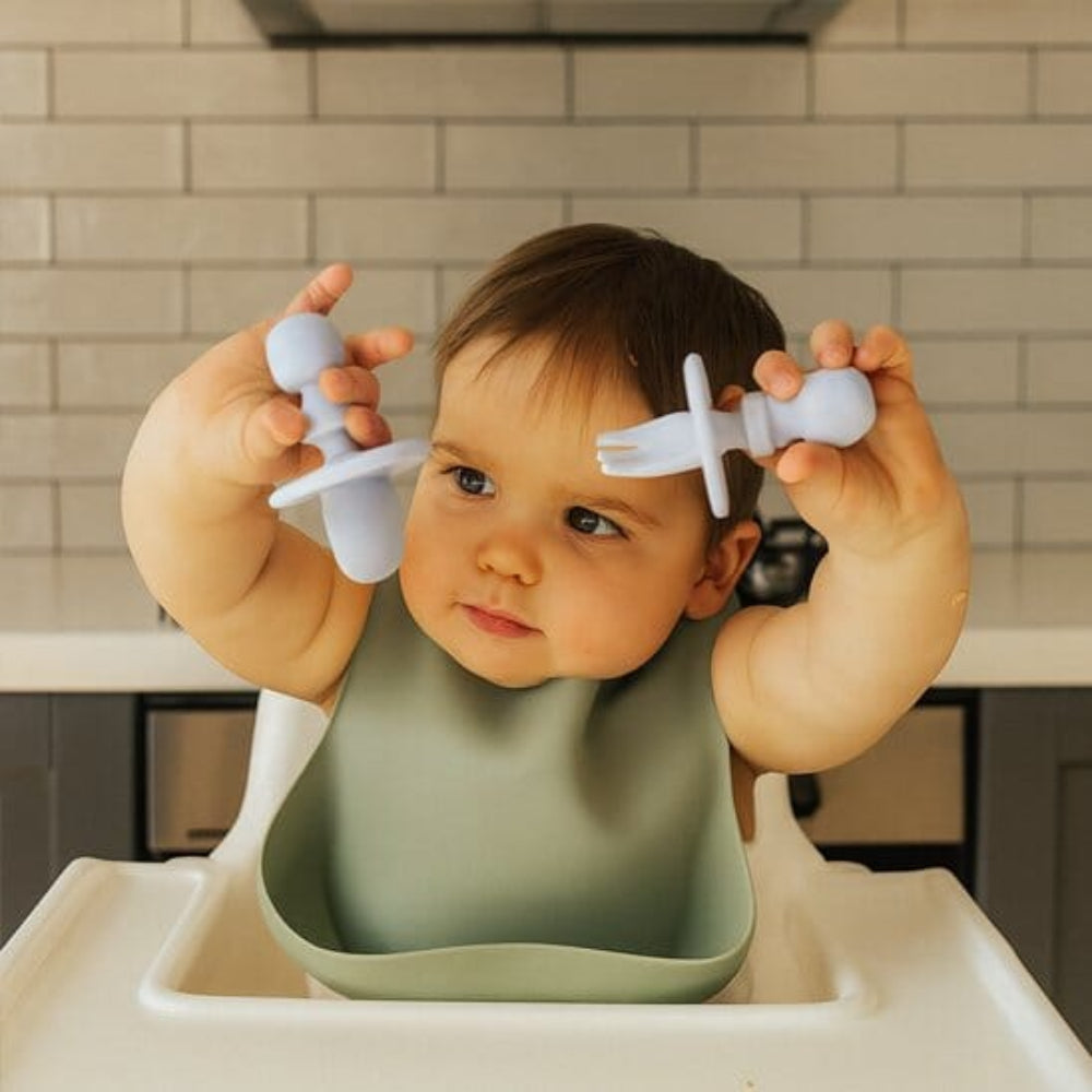 Couvert bebe préhension adaptée
