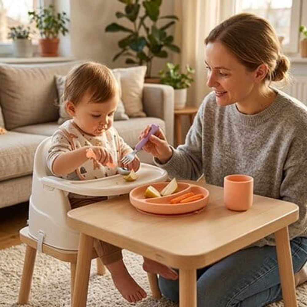 Couvert inox bebe​ fabriqués en acier inoxydable