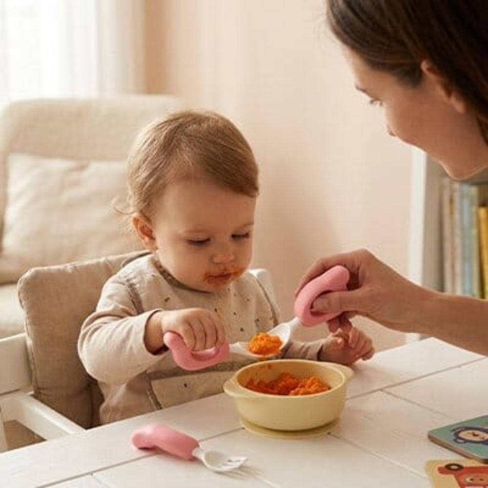 Couvert pour bebe​ en silicone