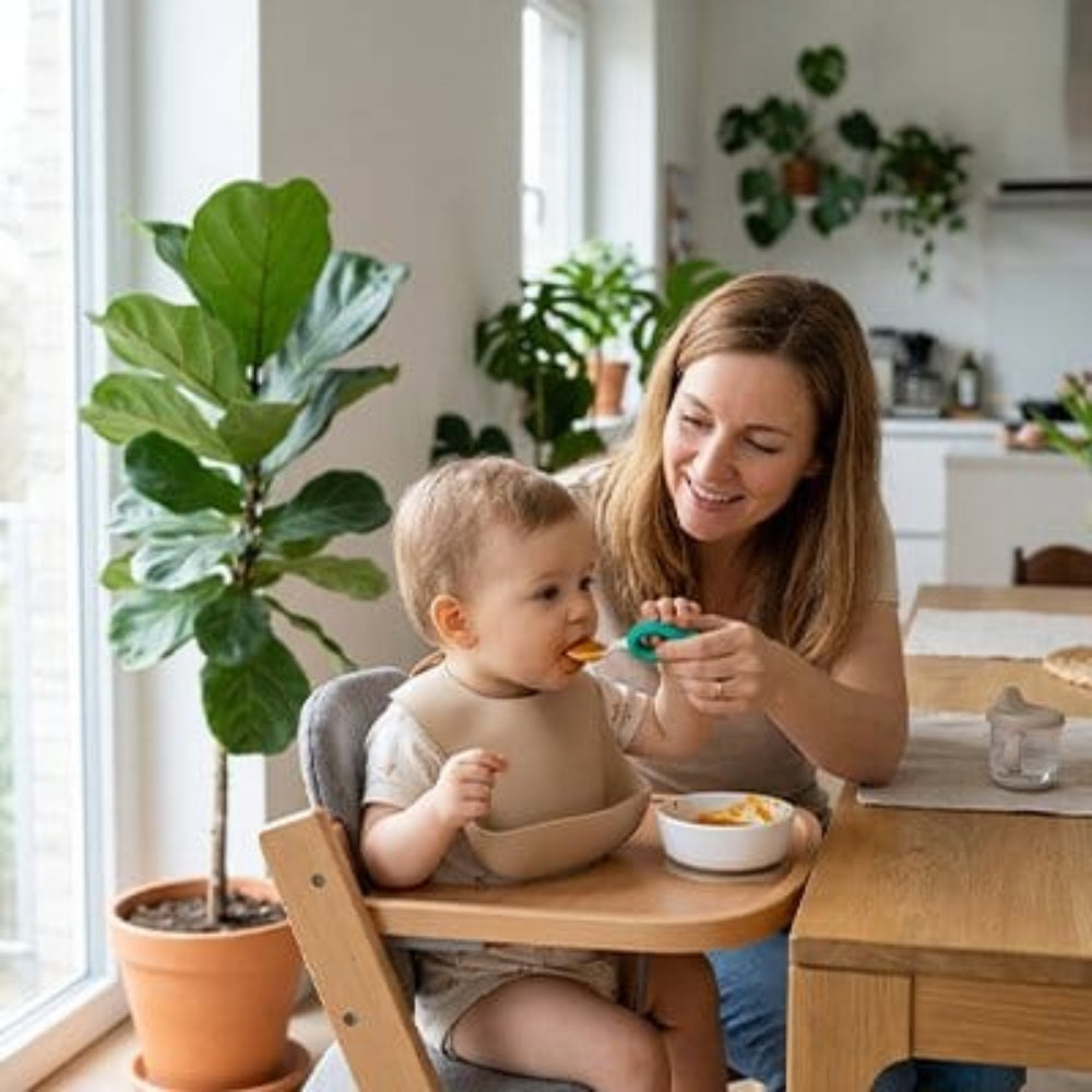 Couvert pour bebe​ ustensiles blancs
