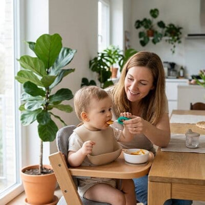 Couvert pour bebe​ ustensiles blancs